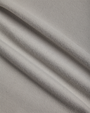 Mens Brushed Vertical Stripe Quarter Zip - Heather Grey