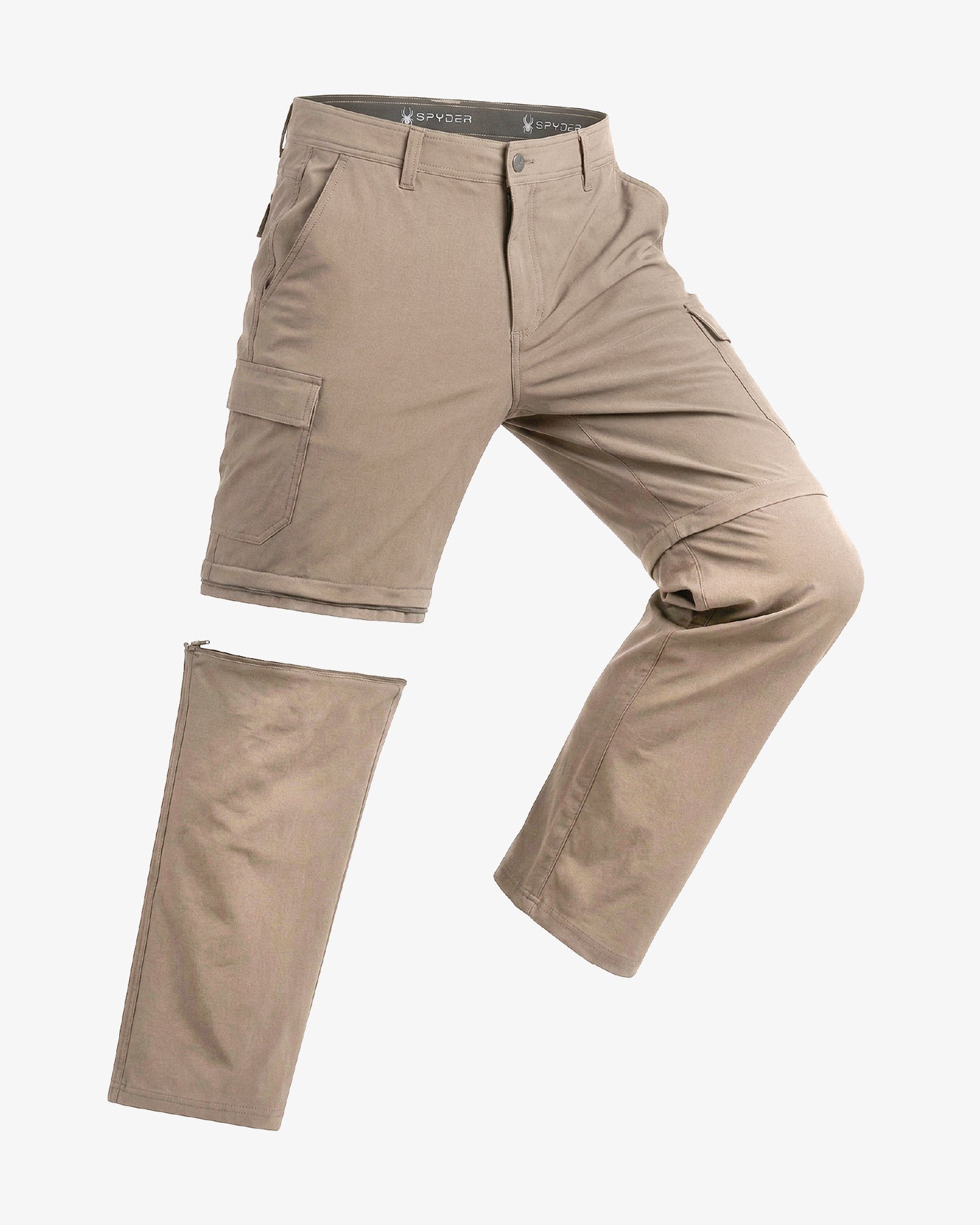 Men's Atmosphere Convertible Cargo Pant - Mushroom – Spyder
