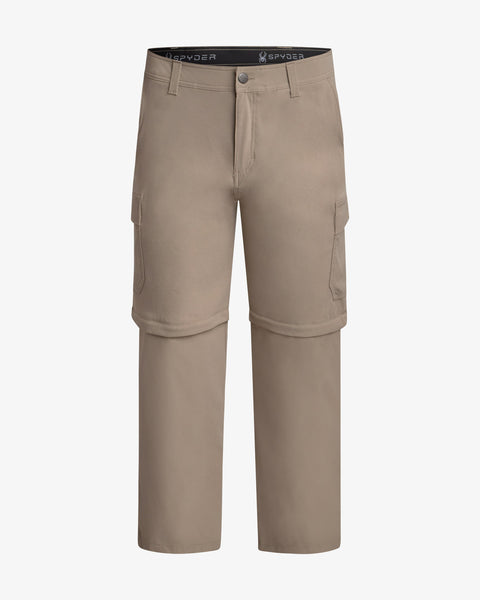 Men's Atmosphere Convertible Cargo Pant - Mushroom – Spyder
