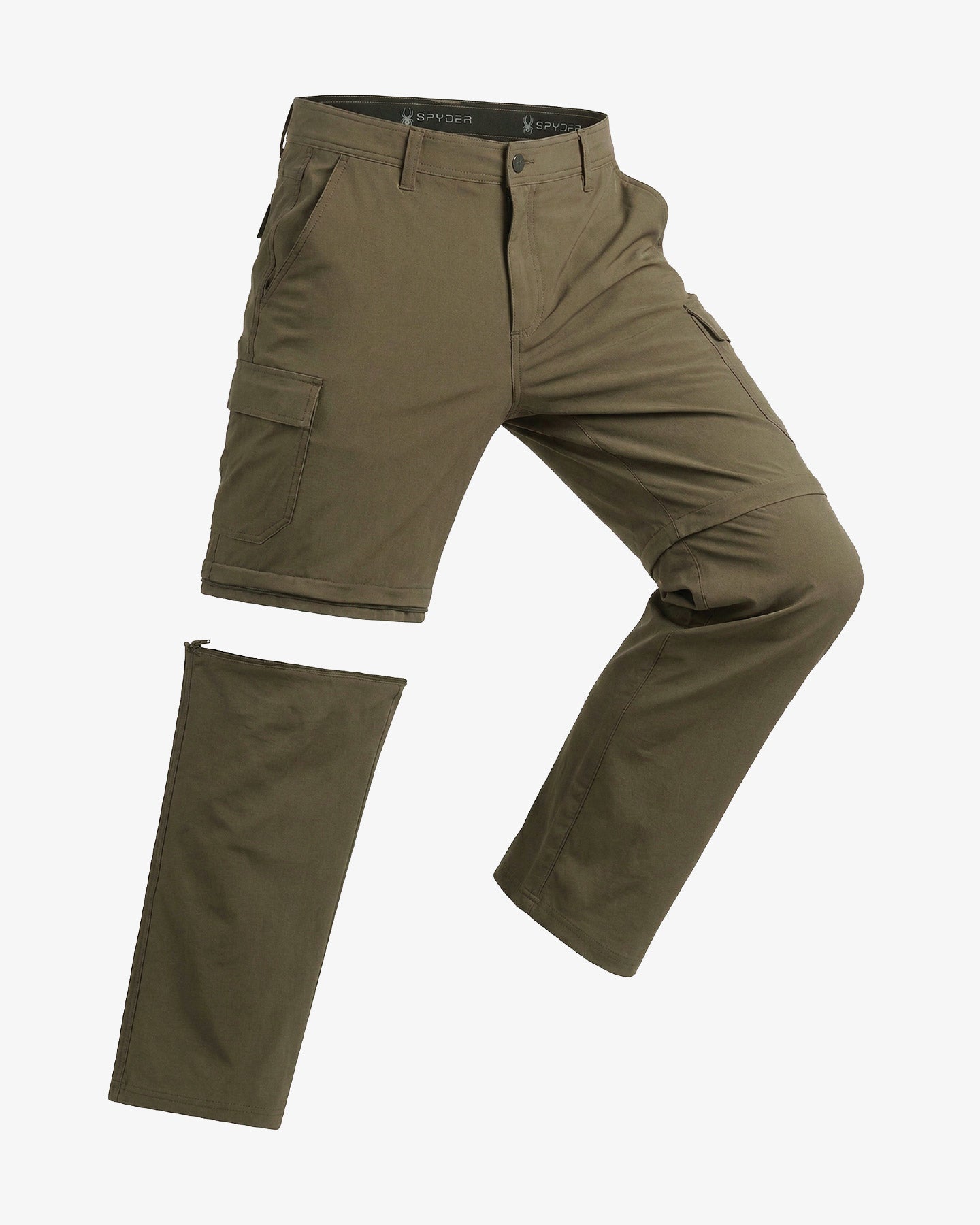 Men's Atmosphere Convertible Cargo Pant - Olive – Spyder