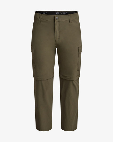 Men's Atmosphere Convertible Cargo Pant - Olive – Spyder