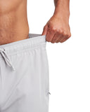 Mens Stretch Woven Shorts - Pewter