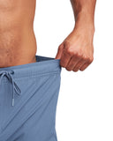 Mens Stretch Woven Shorts - Slate Blue