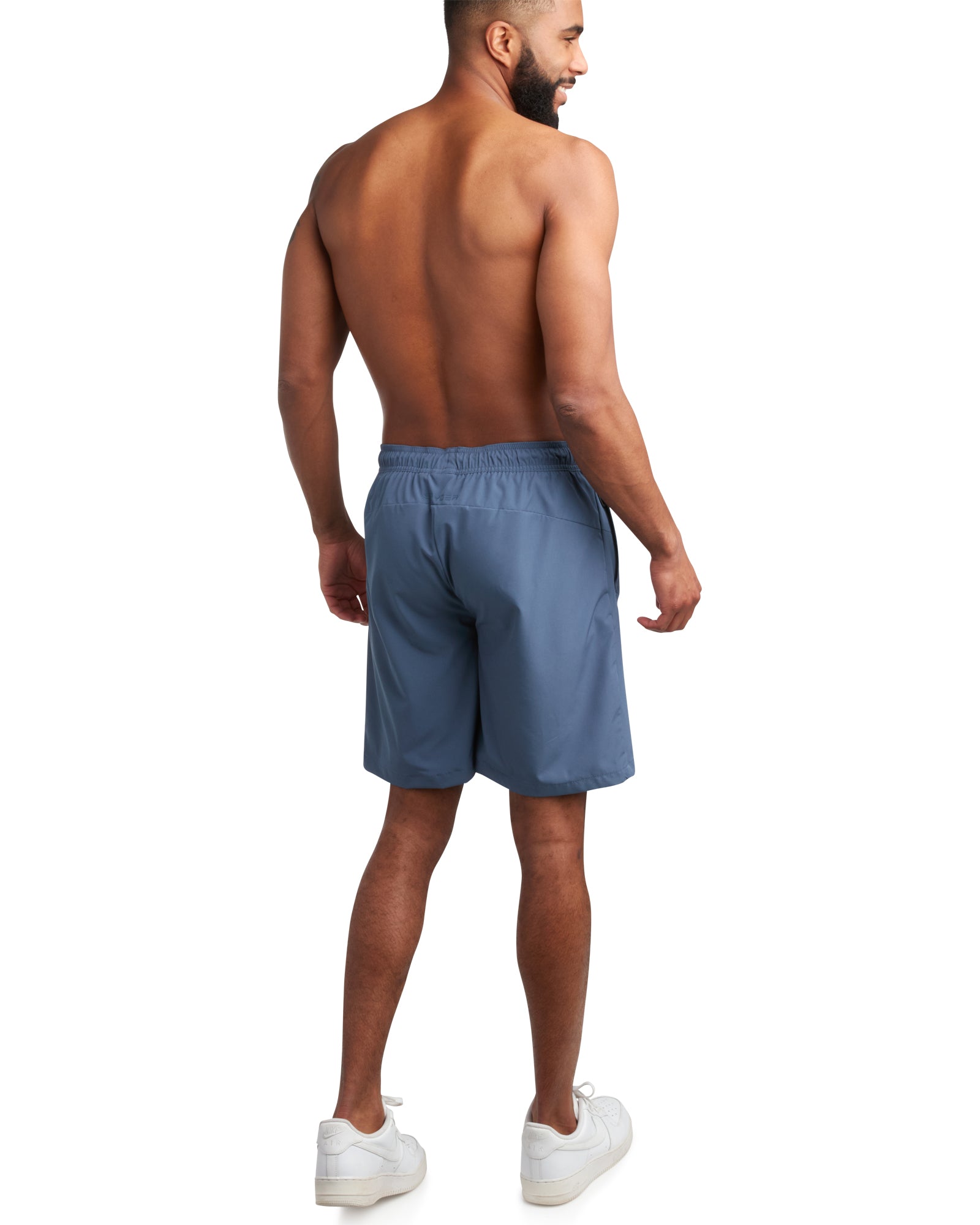 Spyder Herren Boardshorts – 9" Inseam, Stretch, Quick-Dry, UPF 50+, Mit Netz-Futter, Blau-grau, XXL