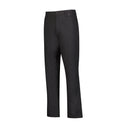 Mens Fleece Lined Five Pocket Pants - Black