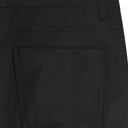 Mens Fleece Lined Five Pocket Pants - Black