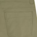 Mens Fleece Lined Five Pocket Pants - Olive