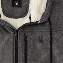 Mens Sherpa Hoodie - Black