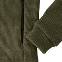 Mens Sherpa Hoodie - Olive