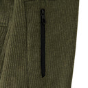 Mens Sherpa Hoodie - Olive