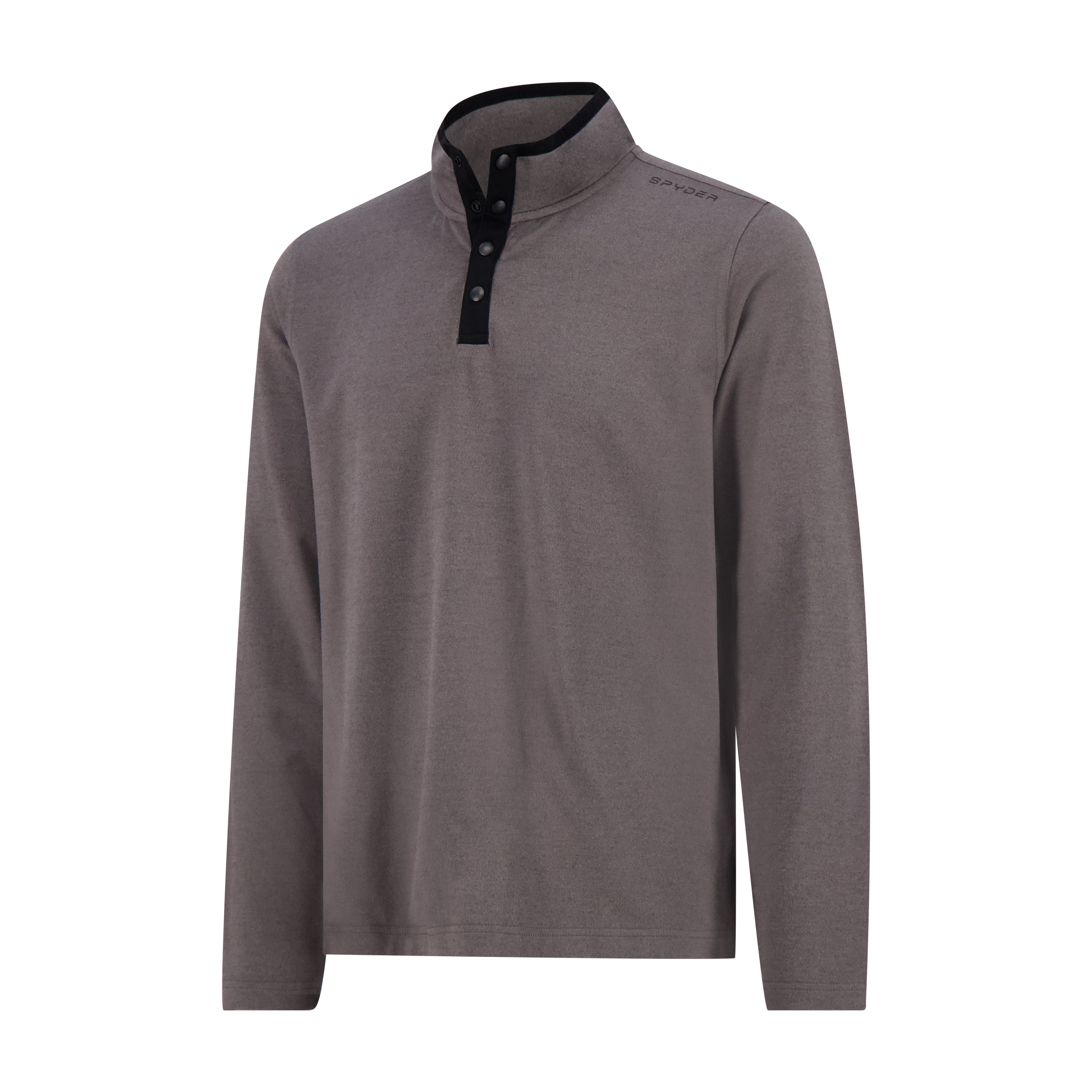 Men's Marled French Terry Quarter Snap - Polar – Spyder