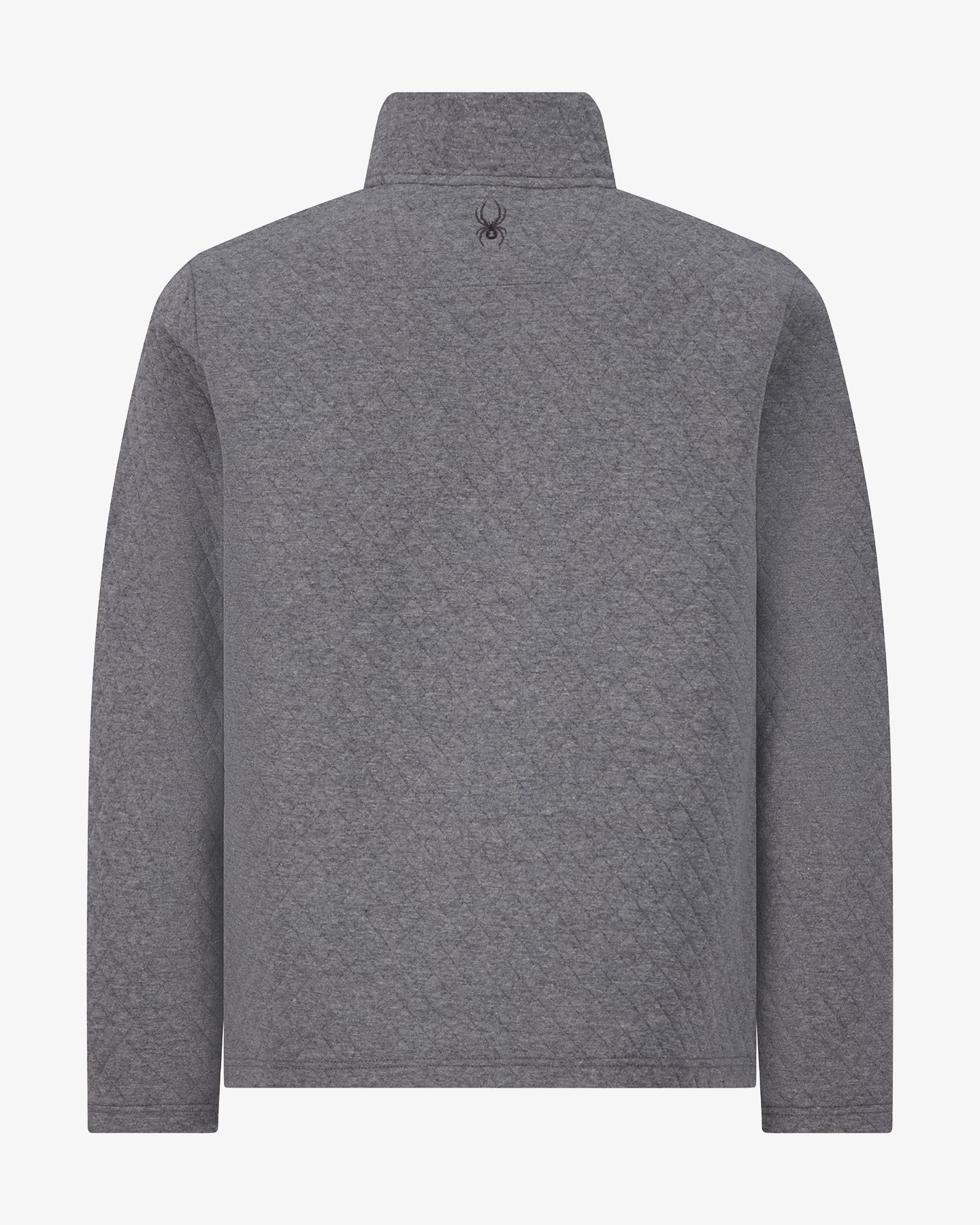 Men's Diamond Quilt Quarter Zip - Grey – Spyder