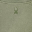 Mens Brushed Vertical Stripe Quarter Zip - Brown