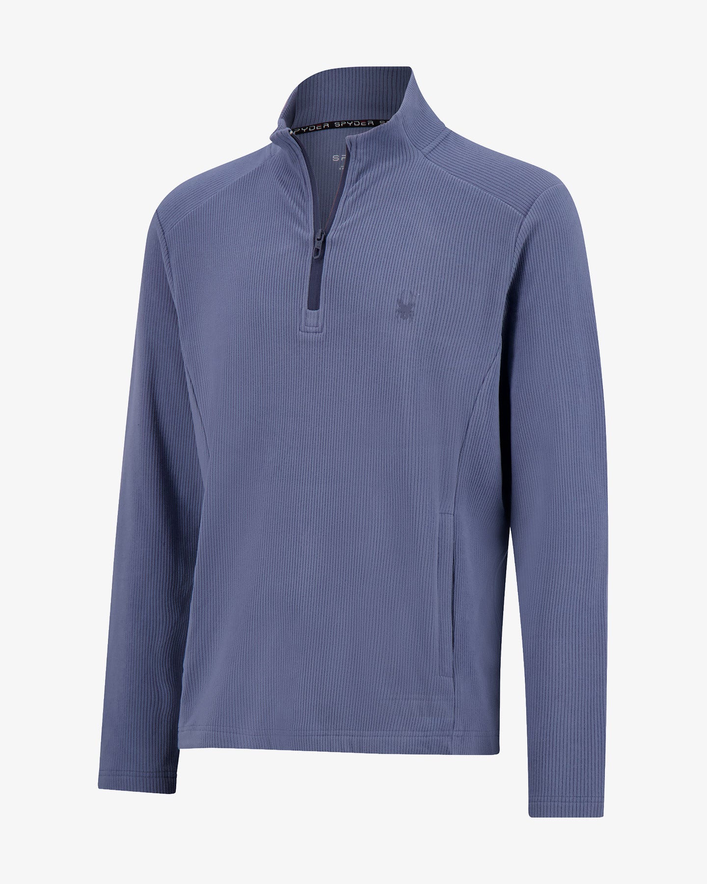 Men's Corduroy Quarter Zip - Midnight Blue – Spyder