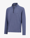 Men's Corduroy Quarter Zip - Midnight Blue