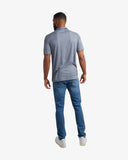 Men's Short Sleeve Jersey Polo - Navy