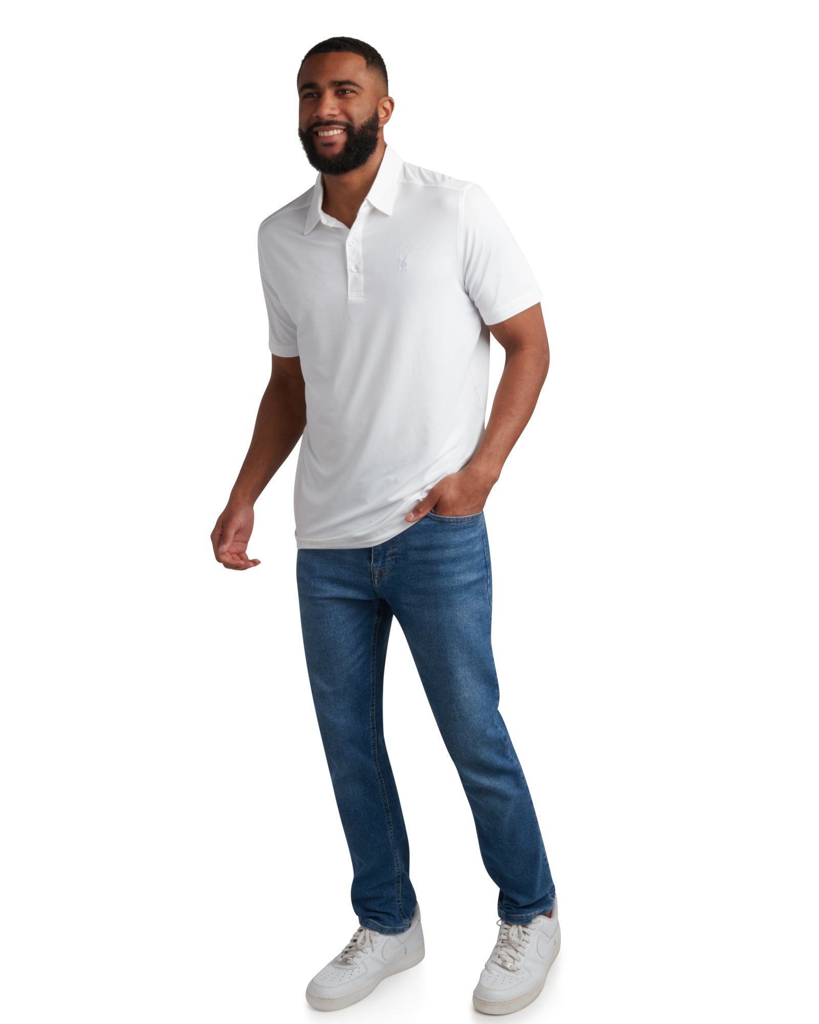 Men's Short Sleeve Jersey - White – Spyder