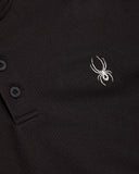 Men's Long Sleeve Thermal Henley - Black