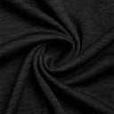 Dark gray fabric with a subtle pattern