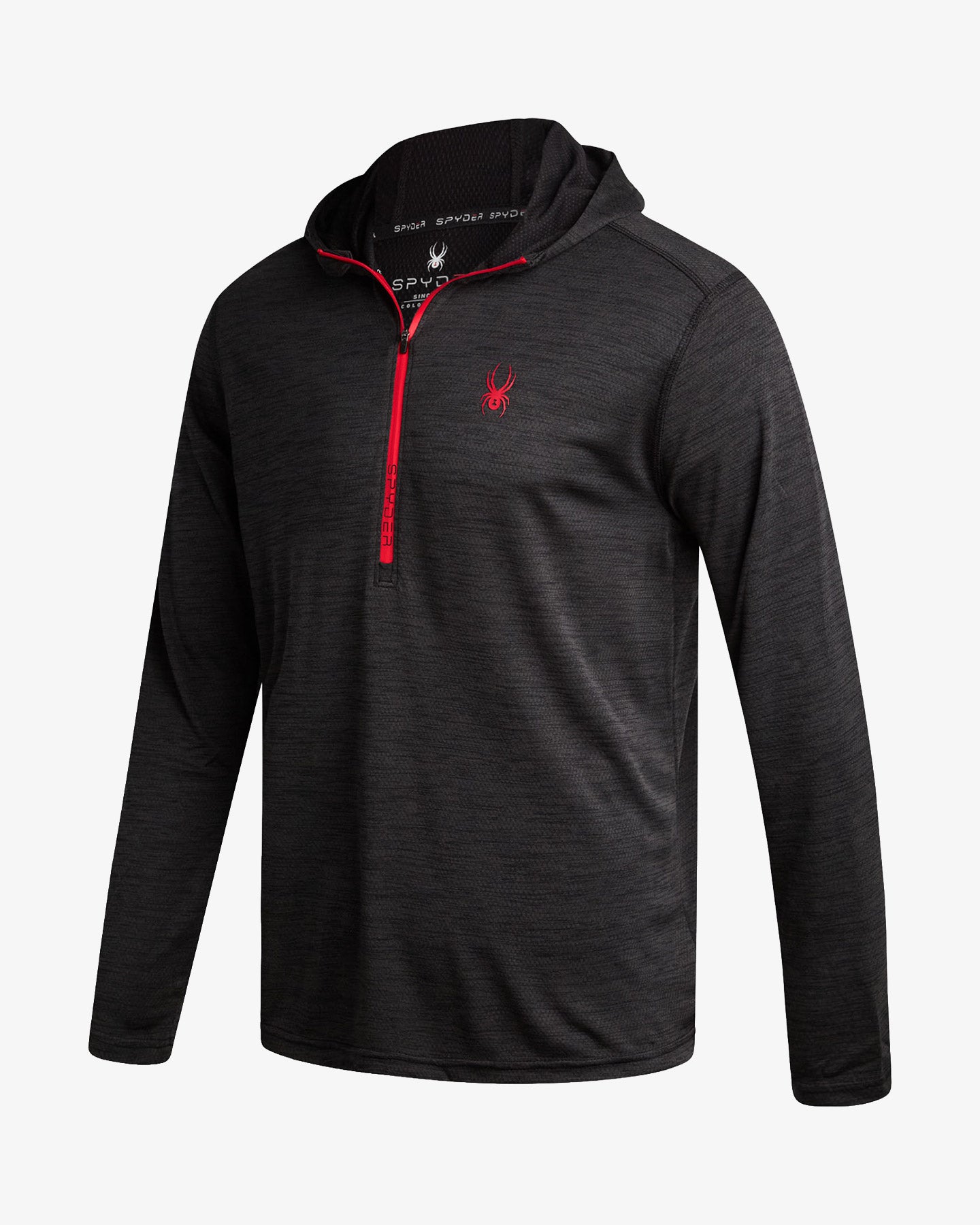 Men's Knit Half Zip - Black – Spyder