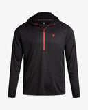 Men's Knit Half Zip - Black