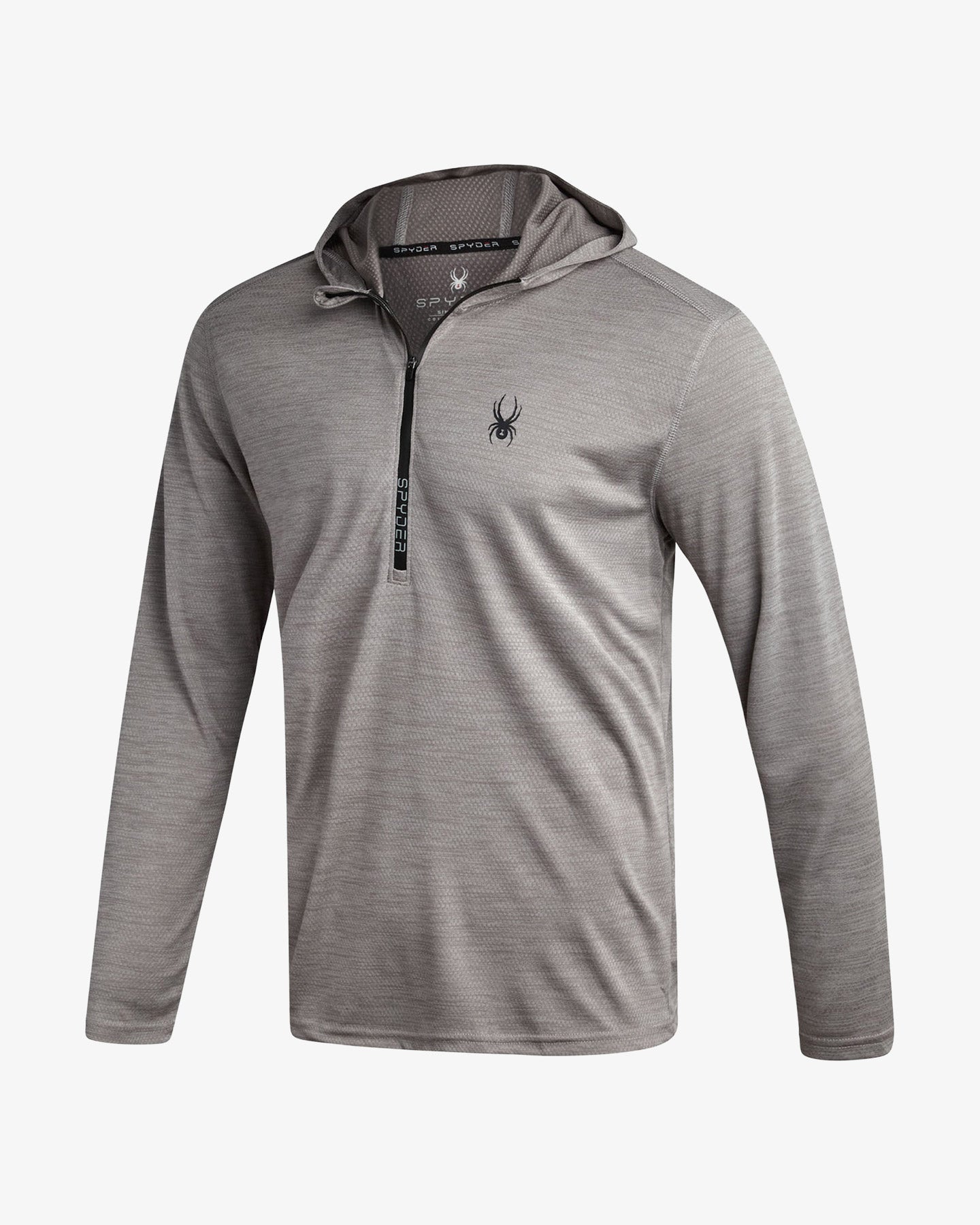Men's Knit Half Zip - Grey – Spyder