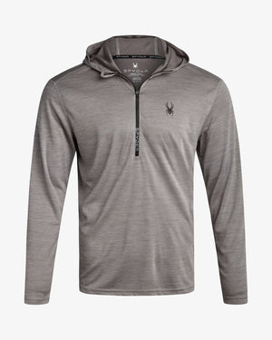 Men's Knit Half Zip - Grey