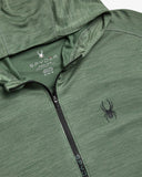 Men's Knit Half Zip - Spruce Green