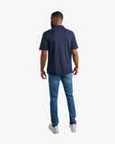 Men's Short Sleeve Tech Polo - Navy