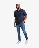 Men's Short Sleeve Tech Polo - Navy