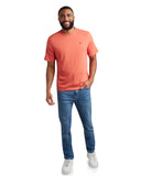 Mens Short Sleeve Mountain - Burnt Orange