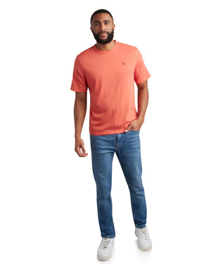 Mens Short Sleeve Mountain - Burnt Orange