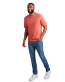Mens Short Sleeve Mountain - Burnt Orange