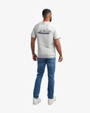 Men's Short Sleeve Mountain Tee - Heather Grey