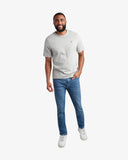Men's Short Sleeve Mountain Tee - Heather Grey