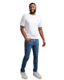 Mens Short Sleeve Mountain - White