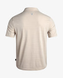 Men's Short Sleeve Jacquard Polo - Bone