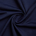 Navy blue fabric with a subtle pattern