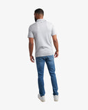 Men's Short Sleeve Color Block - Heather Grey