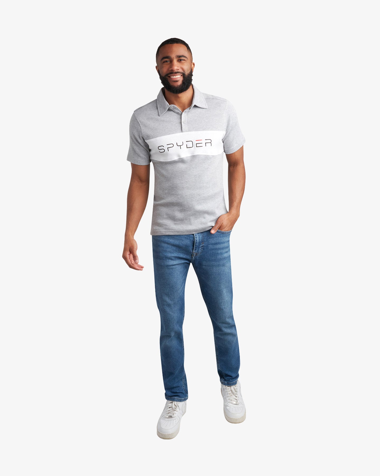 Men's Short Sleeve Color Block