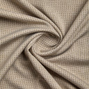 Close-up of beige fabric with a subtle pattern