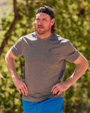 Men's Short Sleeve - Light Grey