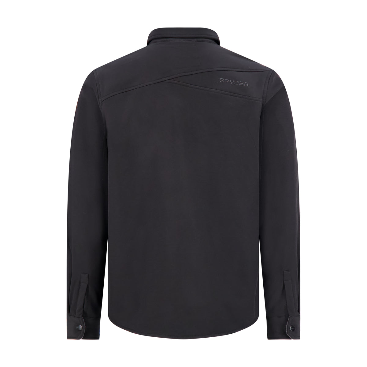 Men's Bonded Shirt Jacket - Black