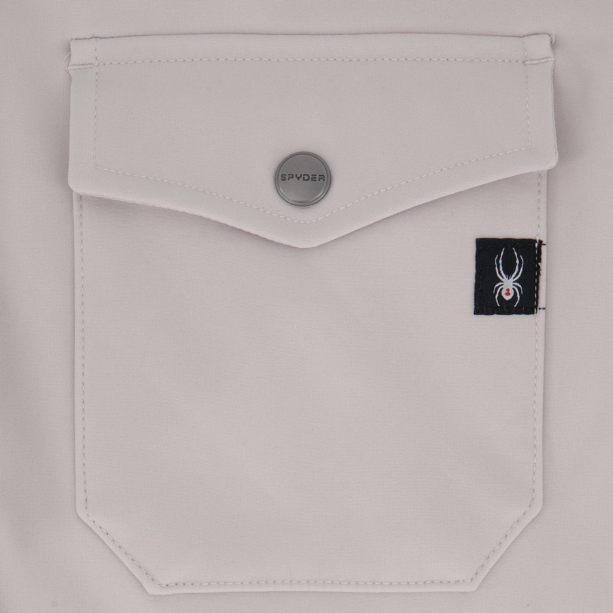 Men's Bonded Shirt Jacket - Bone