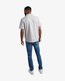 Men's Short Sleeve Ripstop Polo - Pewter