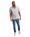 Mens Short Sleeve Ripstop - Pewter