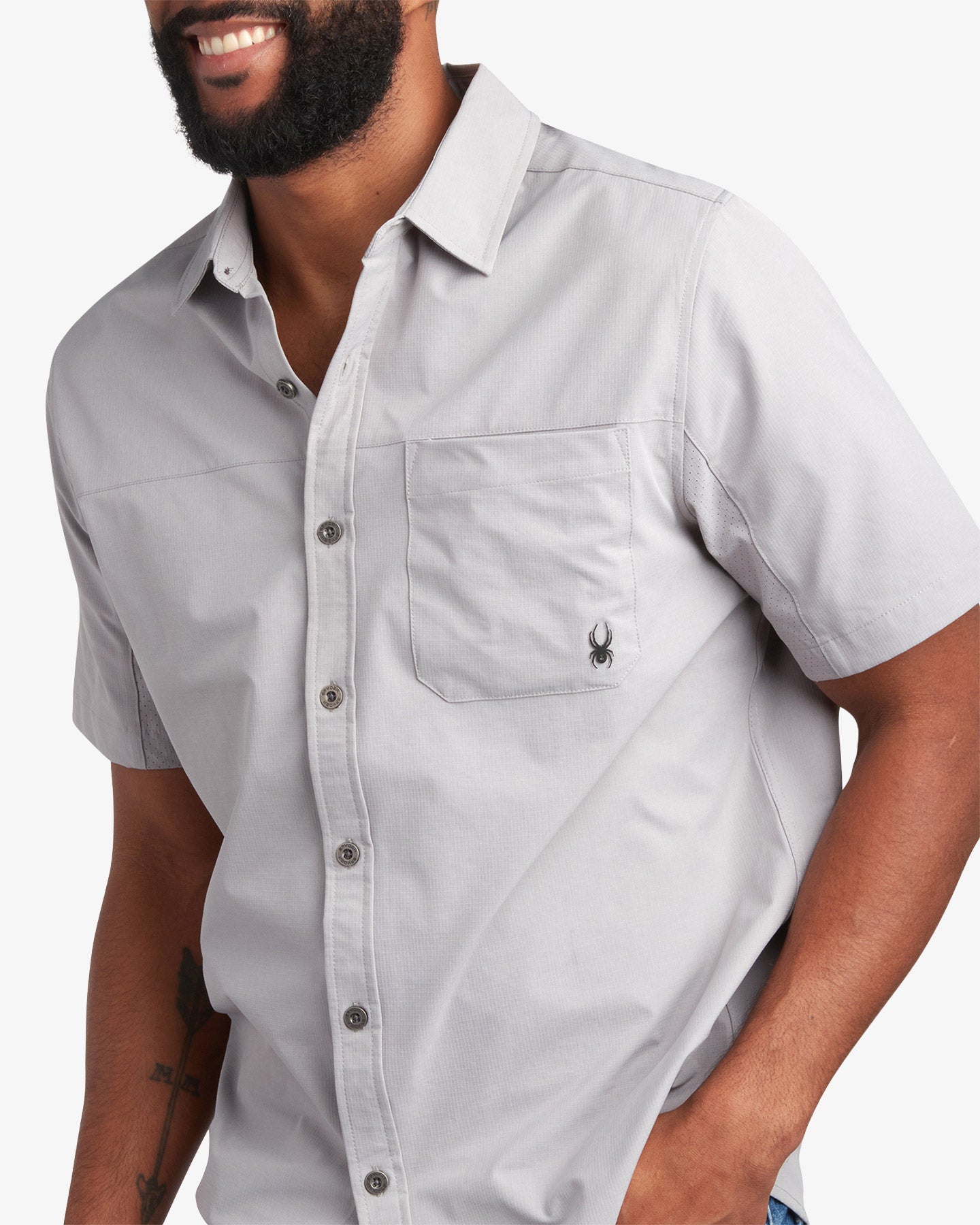 Men's Short Sleeve Ripstop Polo