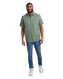 Mens Short Sleeve Ripstop - Spruce Green