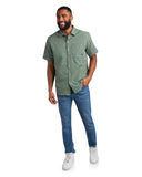 Mens Short Sleeve Ripstop - Spruce Green