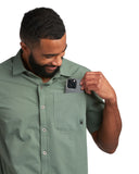 Mens Short Sleeve Ripstop - Spruce Green